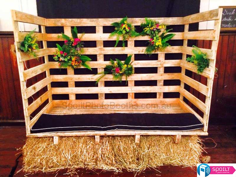 custom photo booth stage